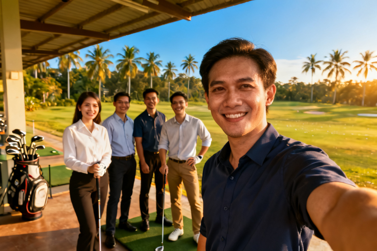 Corporate group booking at the range